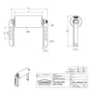 Polyurethan Seitenrolle mit Halter C Sliprolle Bootstrailer Produktbild-Vorschau 4