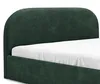 Lit rembourré GUTTO sur mesure MOON vert foncé 140x200 Voir les images du produit 4