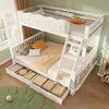 STILVORA Kinderstapelbed 90x200/140x200 cm met wolkenhek, Productafbeelding-voorbeeld 2