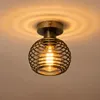 Lámpara de techo ZMH, estilo vintage, una luz, color . Vista previa de la imagen del producto 1