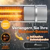 TRESKO infrarood warmtestraler, 2000 W, met Productafbeelding-voorbeeld 5
