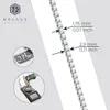 70 cm Venetiaanse ketting, 925 sterling zilver, 2,9 mm - Productafbeelding-voorbeeld 4