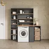 Waschmaschinenschrank Livinity Paolina Anthrazit/Goldkraft Produktbild-Vorschau 2