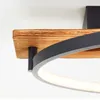 BRILLIANT lampa sufitowa LED 70x30cm Pirus drewno/metal Podgląd zdjęcia produktu 4