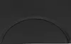 A close-up view of a black mat with a curved edge. Náhled obrázku produktu