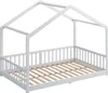 CADANI Malte Hausbett 120x200 cm Bodenbett, Rausfallschutz Produktbild-Vorschau 7