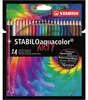 STABILO aquacolor ARTY, Viacfarebný, 24 kusov Náhľad obrázku produktu 1