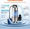VEVOR Schmutzwasserpumpe mit var, Schwimmerschalter Produktbild-Vorschau 3