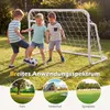 COSTWAY But de football 120 x 80 cm, buts de football avec Voir les images du produit 5