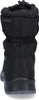 A back view of a black snow boot. Anteprima dell’immagine prodotto
