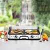 Barbecue de table ROMMELSBACHER 2000 W 2x aluminium moulé Voir les images du produit 7