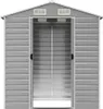 vidaXL Zahradní přístřešek Light Grey 191x130x198 cm Náhled obrázku produktu 5