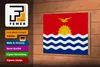 Holzschild Flagge Kiribatis 18x12 cm Flag of Kiribati Produktbild-Vorschau 4