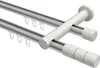 Interdeco Innenlaufstange / Gardinenstange mit Innenlauf Produktbild-Vorschau 1