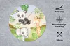 MuchoWow® Mauspad Mousepad Dschungel - Blätter - Tiere - Produktbild-Vorschau 2