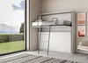 Kando-Doppelbett in weißer Esche Klappbett Produktbild-Vorschau 4
