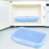 800 ml silikonowy składany przenośny pojemnik na lunch Podgląd zdjęcia produktu 7