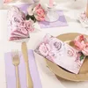 20 Servietten Hochzeit Evelien, 33 x 33 cm Lunch Servietten Produktbild-Vorschau 2