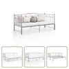 The Living Store Ausziehsofa Bettgestell Grau Metall 90x200 Produktbild-Vorschau 10