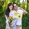 Mr. & Mrs. Panda Holzschild Avocado Glücklich DIN A4 - Gelb Produktbild-Vorschau 5