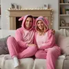 Pyžamo Onesie Kigurumi Převlek Kostým Pink Stitch XL: Náhled obrázku produktu 6