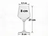 1x Weinglas mit Gravur Schneemann 350ml spülmaschinenfest Produktbild-Vorschau 6