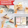 Budget Planner Deutsch Geld Sparen Startset mit 8 Anteprima dell’immagine prodotto 6
