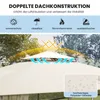 COSTWAY 3,6x3m Pavillon mit Doppeldach & Moskitonetz, Produktbild-Vorschau 4
