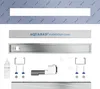 Aquabad SDS Pro Duschrinne 60cm mit Blende: Modern, Ablauf Produktbild-Vorschau 9