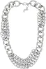 Kurze Kette Edgy Glam elegant-rockige Gliederkette aus Produktbild-Vorschau 1