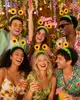 Haarreif mit Sonnenblumen | Zubehör Gärtner Clown Kostüm Produktbild-Vorschau 4
