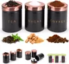 Set Von Küchenbehältern Set Behälter Für Kaffee, Tee, Produktbild-Vorschau 2
