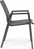 BOLZANO Orte Gartenstuhl anthrazit 55,5 x 60 x 83 cm Produktbild-Vorschau 4