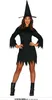 Hexe Schwarze Magie Halloween Zauberhut Kostüm Mantel Kleid Produktbild-Vorschau 2