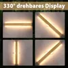 ZMH LED Wandleuchte innen Wandlampe Holz 100 CM 36W Modern Produktbild-Vorschau 4