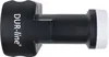 A black and white satellite LNB with the brand name 'DUR-line' printed on it. Produktbild-Vorschau