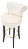 FURNLUX Stołek barowy Luxurious Beige 46cm / Kolor główny: Podgląd zdjęcia produktu 4