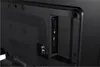 Close-up view of the back panel of a television, showing various ports and connectors. Produktbild-Vorschau
