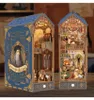 3D puzzle, knižný výklenok Leonardo Da Vinci, drevo, Náhľad obrázku produktu 4