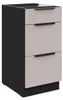 Küchen Unterschrank 40 cm Küche ARONA Kaschmir beige matt + Produktbild-Vorschau 1