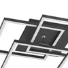 Lindby LED-Deckenlampe Quiana, CCT, eckig, schwarz, 42cm Produktbild-Vorschau 6