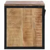 vidaXL Nachttisch 40x35x40 cm Massivholz Mango Produktbild-Vorschau 3
