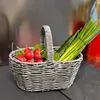 UNUS Korb in Rattan-Optik, Ideal für Kinder, Grau Produktbild-Vorschau 2