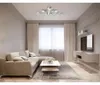 Globo Lighting plafondlamp, metalen behuizing, verchroomd, Productafbeelding-voorbeeld 2