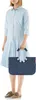 Loopshopper M Herringbone Dark Blue Einkaufstasche Produktbild-Vorschau 8