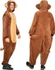 Overall Affe Kostüm braun L/XL Produktbild-Vorschau 3