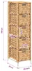 vidaXL Standregal mit 5 Körben 25,5x37x100 cm Produktbild-Vorschau 6