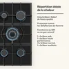 Klarstein Plaque de cuisson à gaz encastrée , Plaque à gaz, Voir les images du produit 5