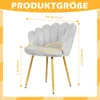 Loungesessel Sessel Weicher Samt Armlehnstuhl Relaxsessel Produktbild-Vorschau 7
