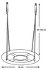 Hangmat-90 cm-rood-zonder tent Productafbeelding-voorbeeld 3